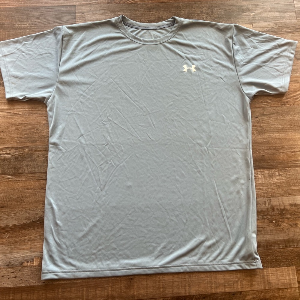 NWOT - Under Armour Heat Gear Jersey - Short Sleeves - Light Blue - L